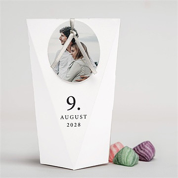 Geschenkbox Hochzeit fotoautomat schlicht-schachtel