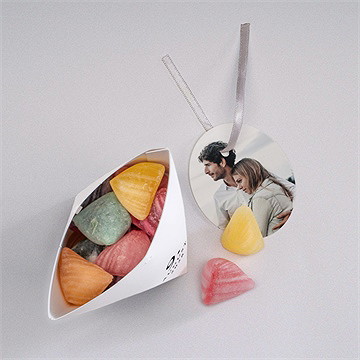 Geschenkbox Hochzeit fotoautomat schlicht-schachtel - Vue 3