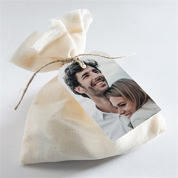 Geschenkanhänger Hochzeit fotoautomat schlicht - Vue 2