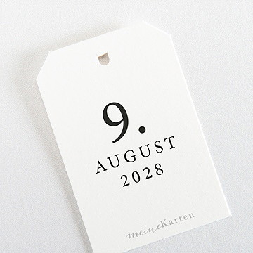 Geschenkanhänger Hochzeit fotoautomat schlicht - Vue 3