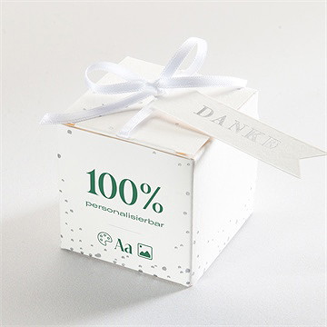Geschenkbox Kommunion Blanco-Silber