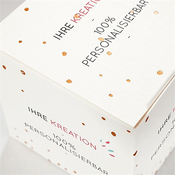 Geschenkbox Taufe Blanco-Geschenkbox - Kupfer - Vue 2