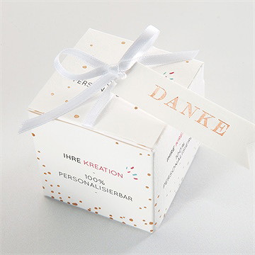 Geschenkbox Taufe Blanco-Geschenkbox - Kupfer - Vue 4