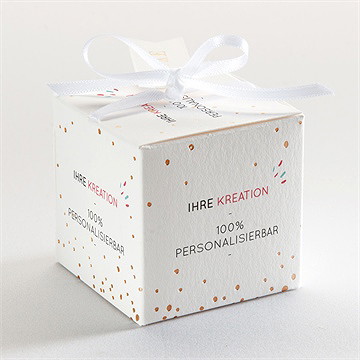 Geschenkbox Hochzeit blanco - geschenkbox - kupfer - Vue 3