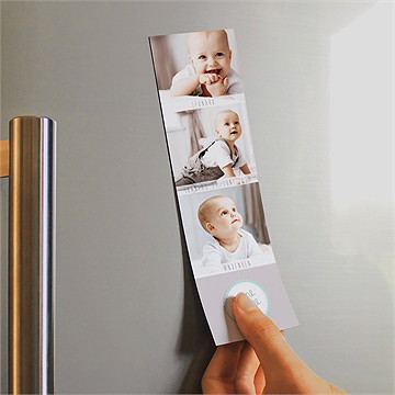 Andenken Taufe Mein Tag - Magnet - Vue 2