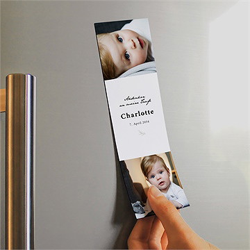 Andenken Taufe miniatur fotos - magnet - Vue 2