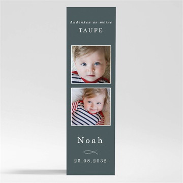 Andenken Taufe fisch - gold