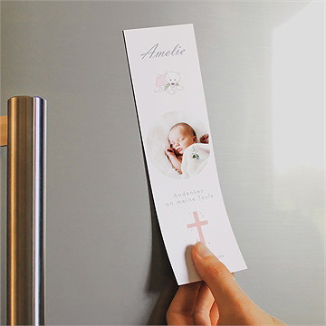 Andenken Taufe mein kleines lesezeichen -magn - Vue 2