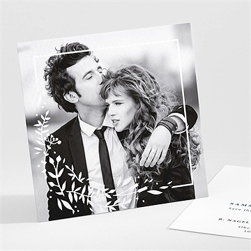 Save The Date Karte Schlicht & Elegant