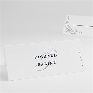 Tischkarte Hochzeit schlicht & elegant