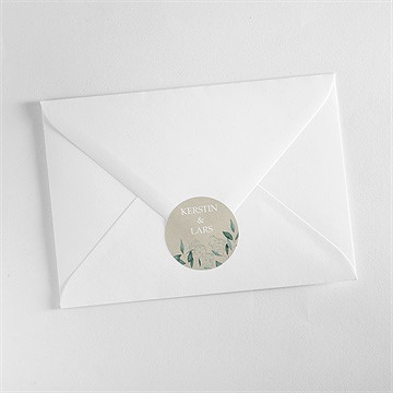 Aufkleber Hochzeit intime blätterwelt - Vue 3