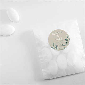 Aufkleber Hochzeit intime blätterwelt - Vue 4