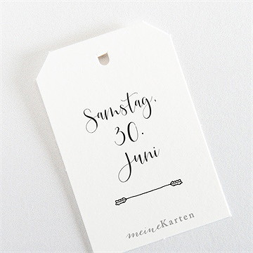 Geschenkanhänger Hochzeit blättertanz - Vue 3