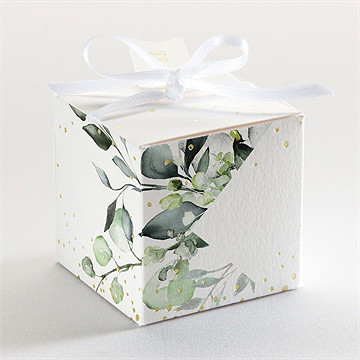 Geschenkbox Hochzeit explosion - gold - Vue 3