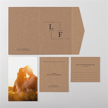 Hochzeitseinladung verbunden - Vue 4