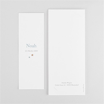 Geburtskarte süßer schlaf - fotostreifen - vue 4