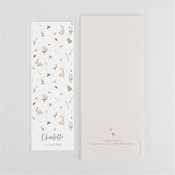 Geburtskarte häschen - fotostreifen - vue 4