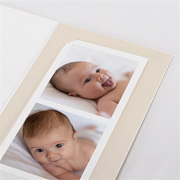 Geburtskarte kleines babykörbchen - Vue 5