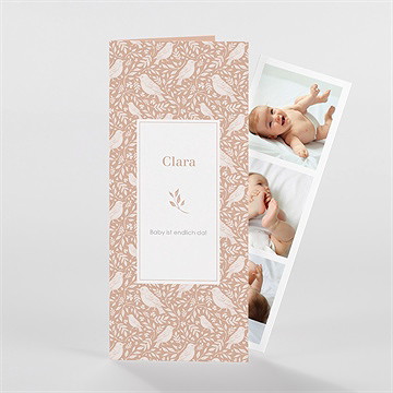 Geburtskarte Verspielt