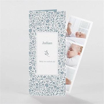 Geburtskarte bezaubernd