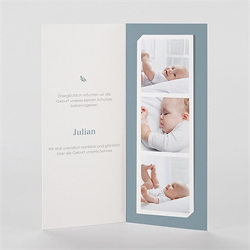 Geburtskarte bezaubernd - Vue 2