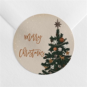 Sticker Weihnachten oh tannenbaum