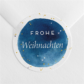 Sticker Weihnachten Sternenschein