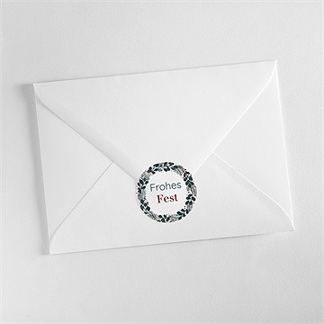 Sticker Weihnachten Lorbeerkranz - Vue 3