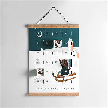 Adventskalender Schlittenfahrt