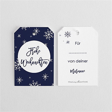 Geschenkanhänger Weihnachten weihnachtssterne - Vue 3