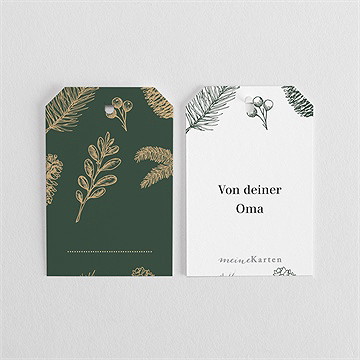 Geschenkanhänger Weihnachten weihnachtszauber - Vue 3