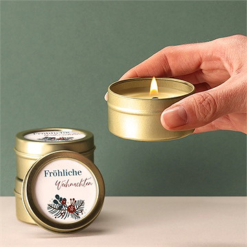 Kerzen Weihnachten hagebutte - Vue 2