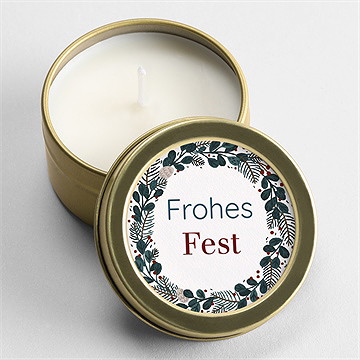 Kerzen Weihnachten lorbeerkranz