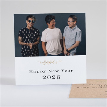 Weihnachtskarte goldene feinheit