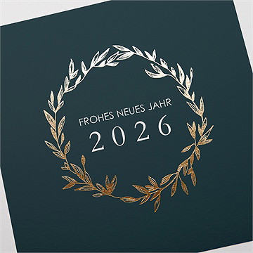 Weihnachtskarte goldene krone - vue 3