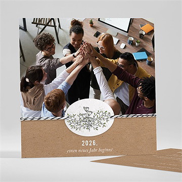 Weihnachtskarte Große Projekte