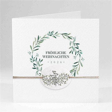 Weihnachtskarte Wachsende Projekte