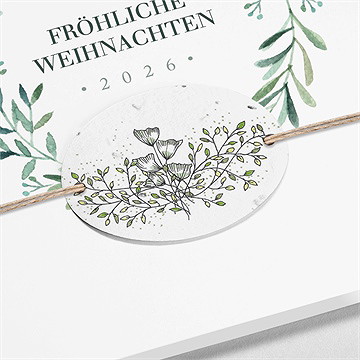 Weihnachtskarte Wachsende Projekte - vue 2