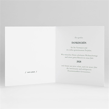 Weihnachtskarte Wachsende Projekte - vue 3