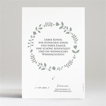 Weihnachtskarte Weihnachtsgrüße - Vue 2