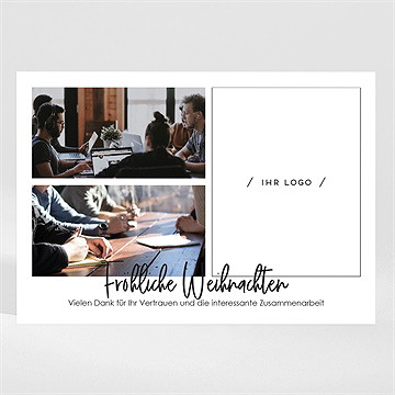 Weihnachtskarte Magnetische Fotocollage