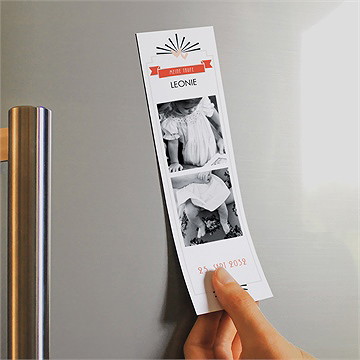 Andenken Taufe fotobox - magnet - Vue 2