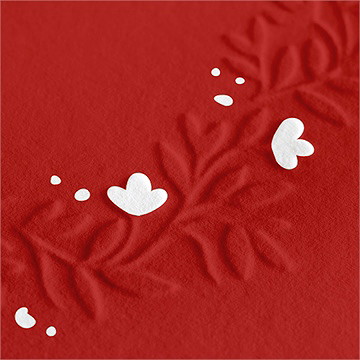 Weihnachtskarte geprägte weihnachtsgrüße - Vue 2