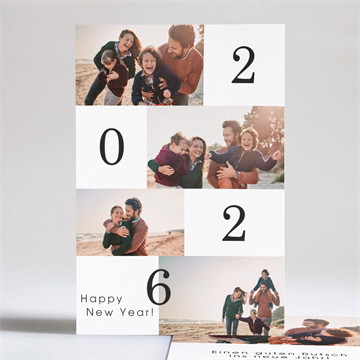 Weihnachtskarte zahlenspiel