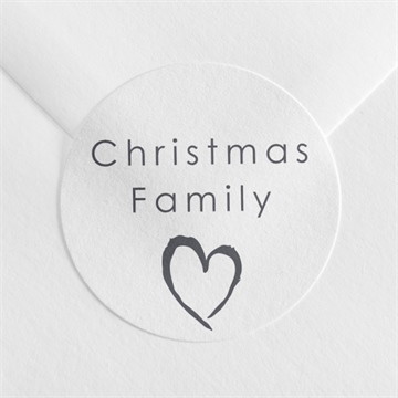 Sticker Weihnachten Christmas family