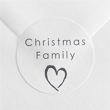 Sticker Weihnachten Christmas Family