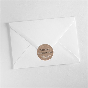 Sticker Weihnachten Kraftpapierdesign - Vue 2