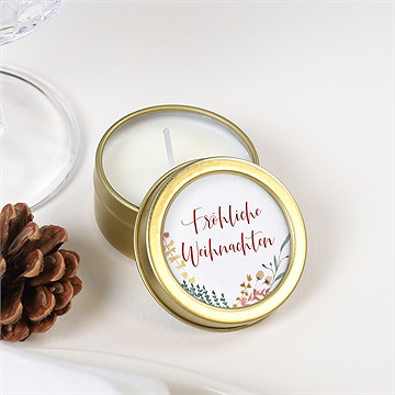 Kerzen Weihnachten blumige weihnachten - Vue 3