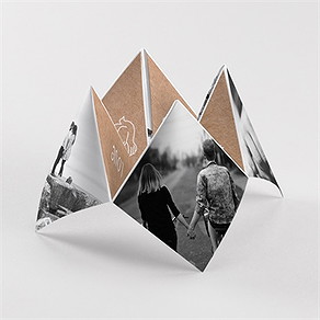Hochzeitseinladung myriade - origami