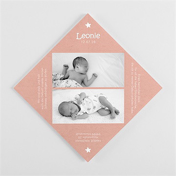 Geburtskarte Große Freude - Origami - Vue 3